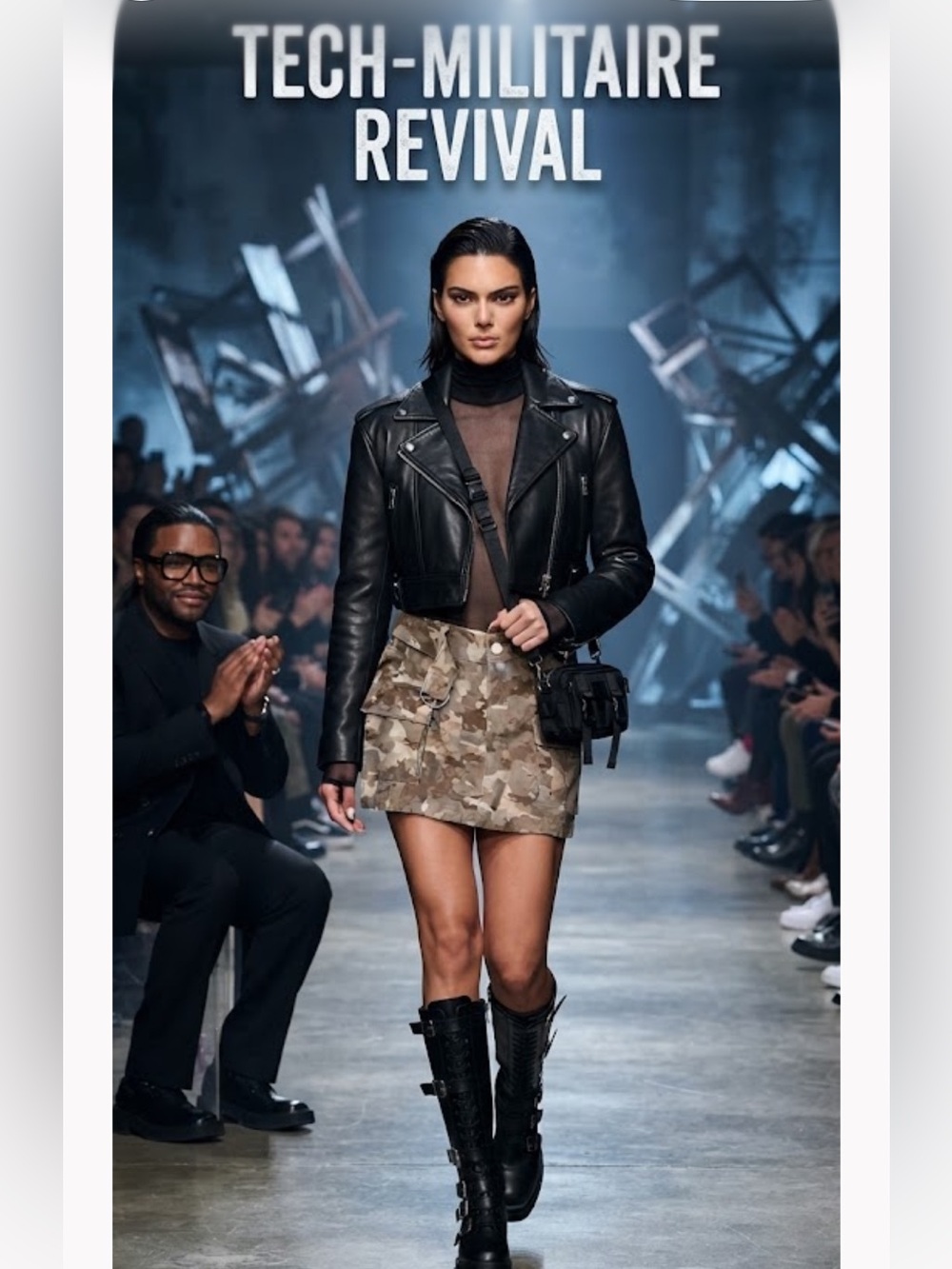 NWT Banjara Desert Camo Cargo Belted Mini Skirt Y2K Grunge 00 /22  Streetwear